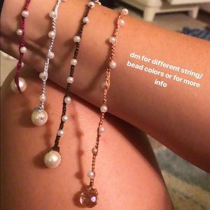 Beaded Crochet Bracelets/Necklaces/Anklets
